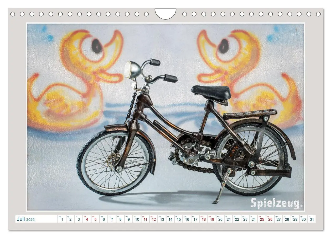 Bild: 9783457345955 | Das Fahrrad als ... (Wandkalender 2026 DIN A4 quer), CALVENDO...