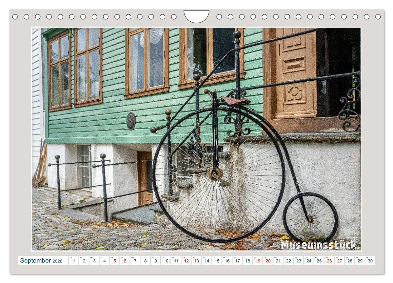 Bild: 9783457345955 | Das Fahrrad als ... (Wandkalender 2026 DIN A4 quer), CALVENDO...