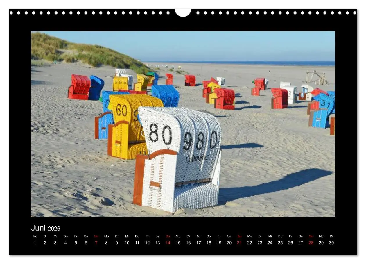 Bild: 9783457965955 | Juist - Insel im Wattenmeer (Wandkalender 2026 DIN A3 quer),...