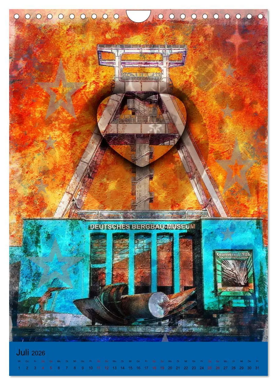 Bild: 9783516365955 | Bochum ich komme aus dir (Wandkalender 2026 DIN A4 hoch), CALVENDO...