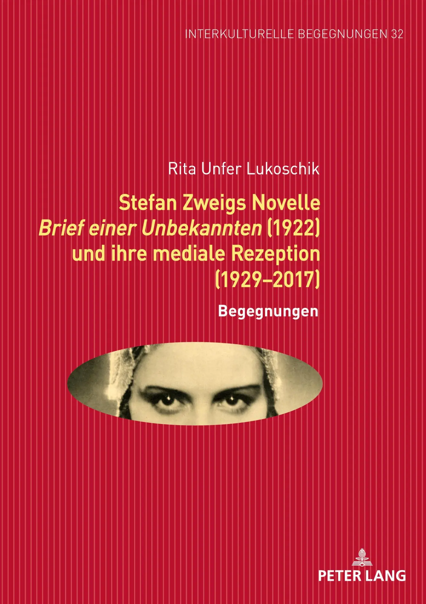 Cover: 9783631895955 | Stefan Zweigs Novelle Brief einer Unbekannten (1922) und ihre...
