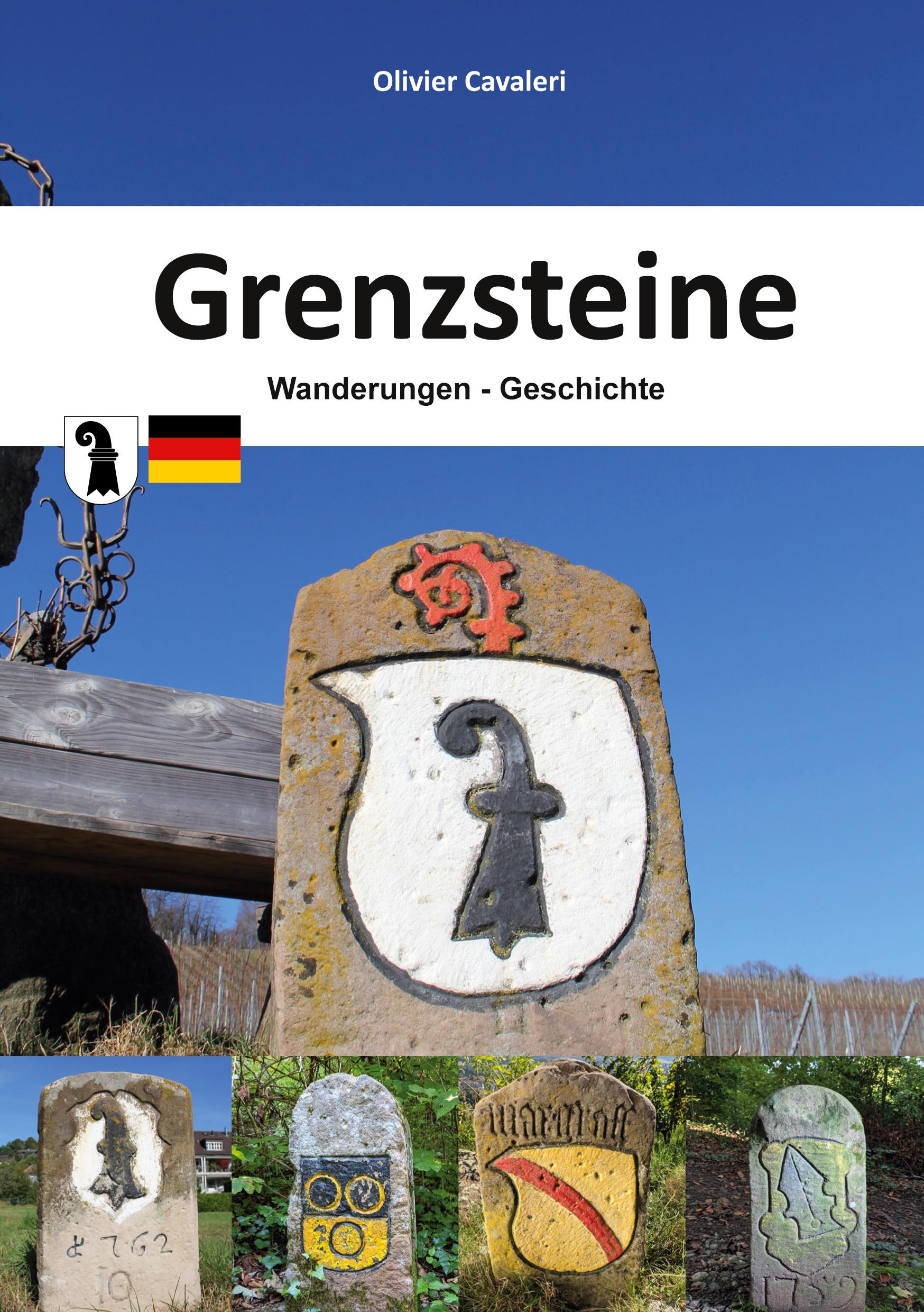 Cover: 9783758305955 | Grenzsteine | Die Grenze zwischen Basel und Deutschland | Cavaleri