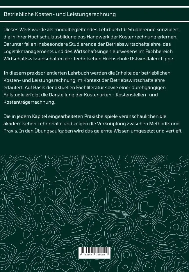 Bild: 9783347726055 | Betriebliche Kosten- und Leistungsrechnung | Christian Faupel (u. a.)