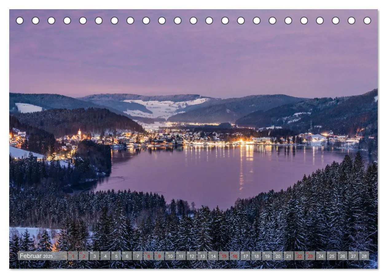 Bild: 9783435076055 | Ein Jahr im Schwarzwald (Tischkalender 2025 DIN A5 quer), CALVENDO...
