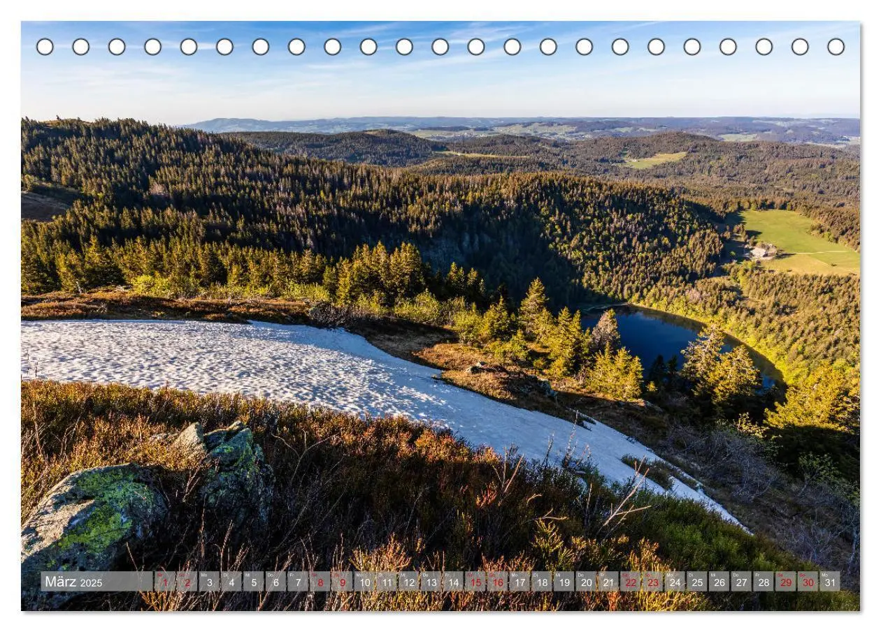 Bild: 9783435076055 | Ein Jahr im Schwarzwald (Tischkalender 2025 DIN A5 quer), CALVENDO...