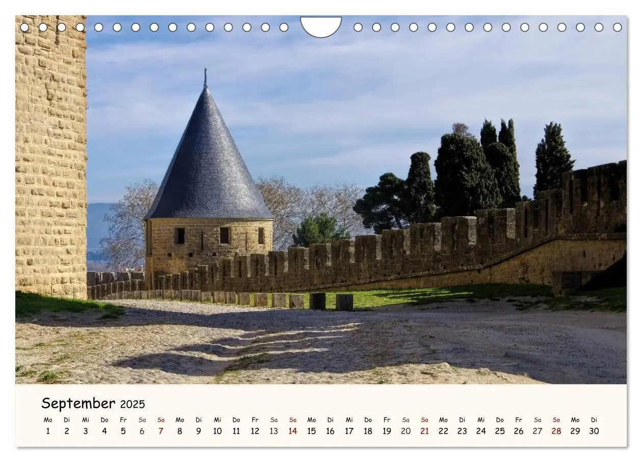 Bild: 9783435456055 | Cite von Carcassonne - Zeitreise ins Mittelalter (Wandkalender 2025...