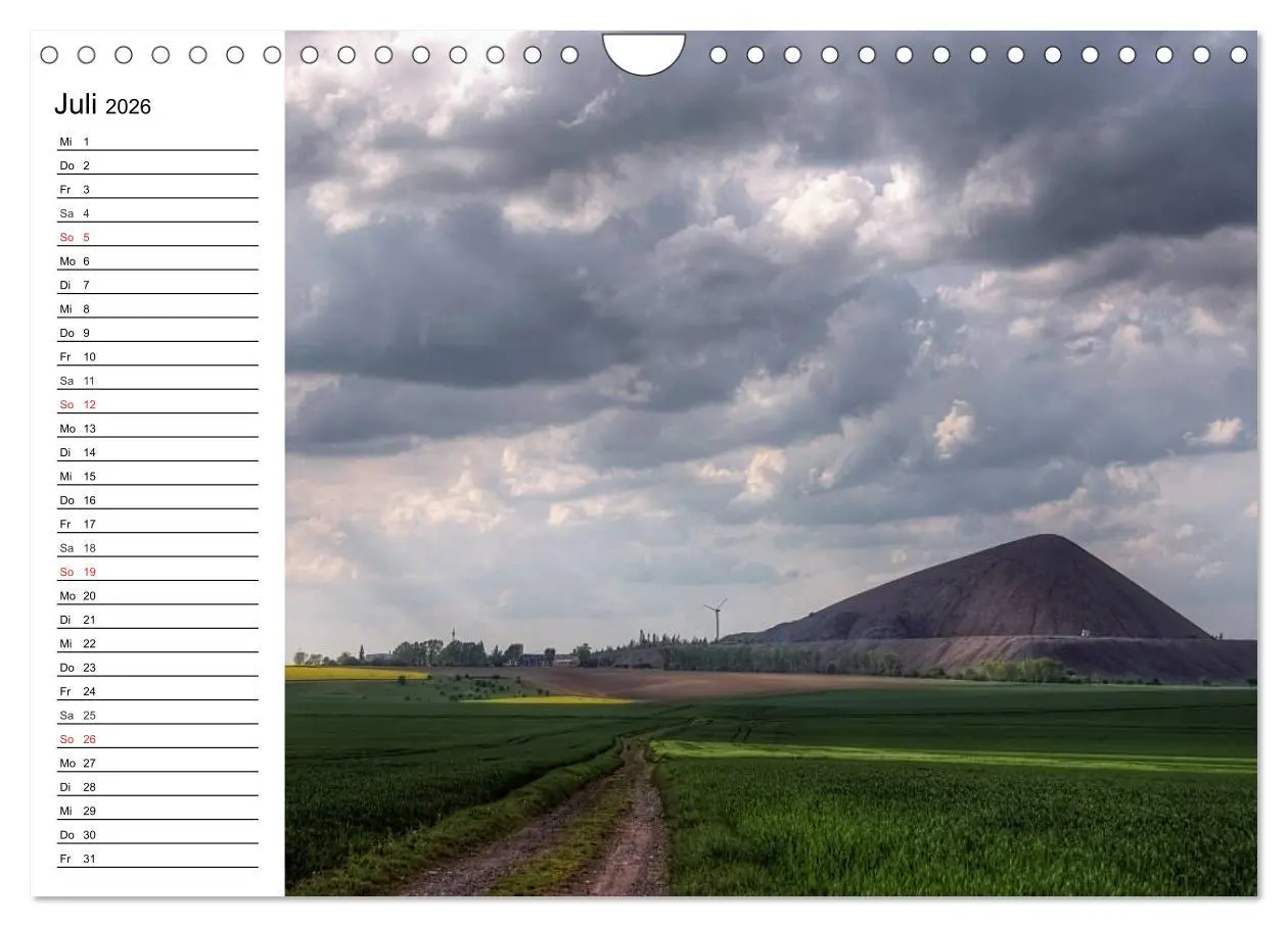 Bild: 9783457786055 | Schachtanlagen in Mansfeld Südharz (Wandkalender 2026 DIN A4 quer),...