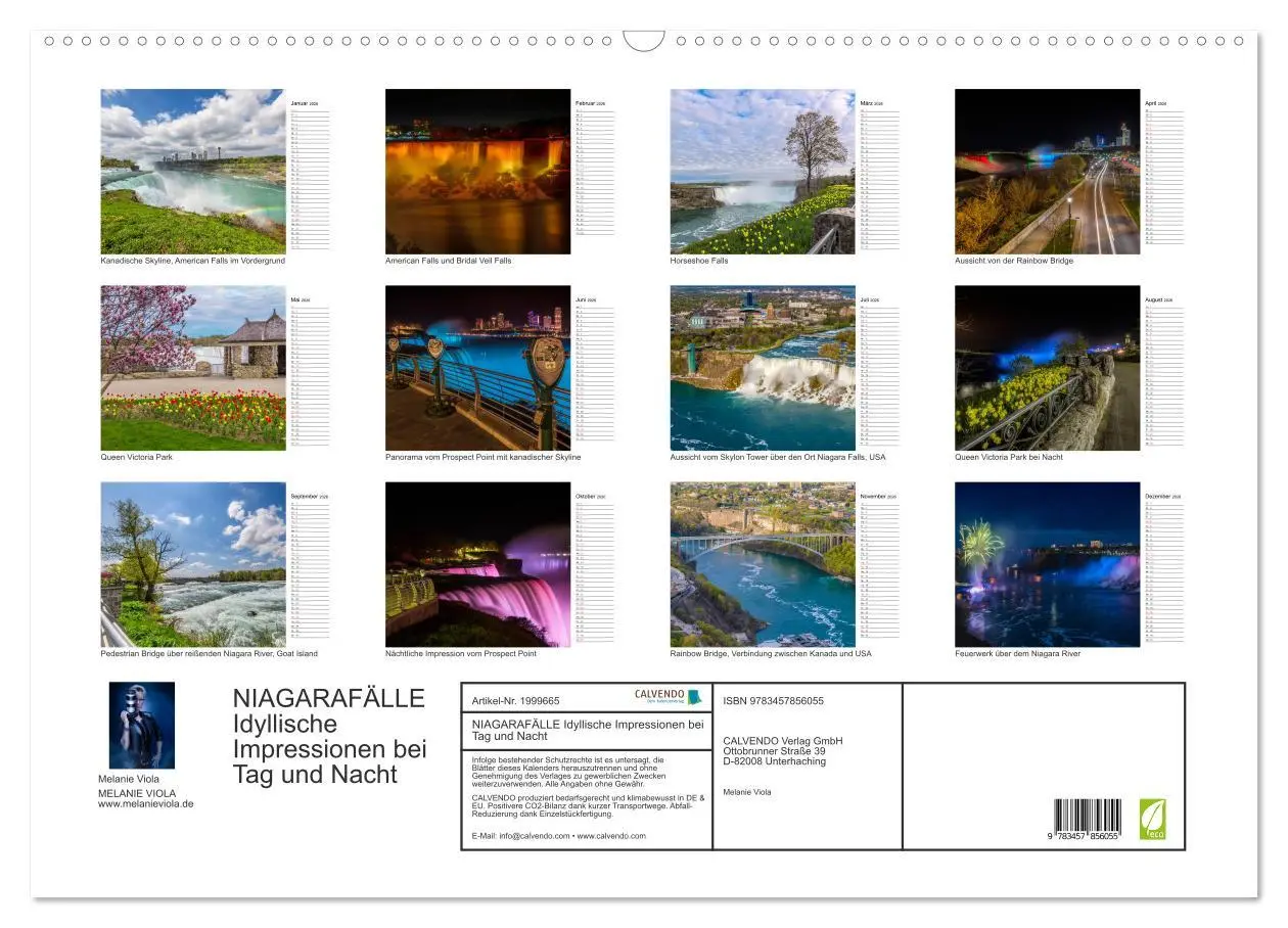 Bild: 9783457856055 | NIAGARAFÄLLE Idyllische Impressionen bei Tag und Nacht...