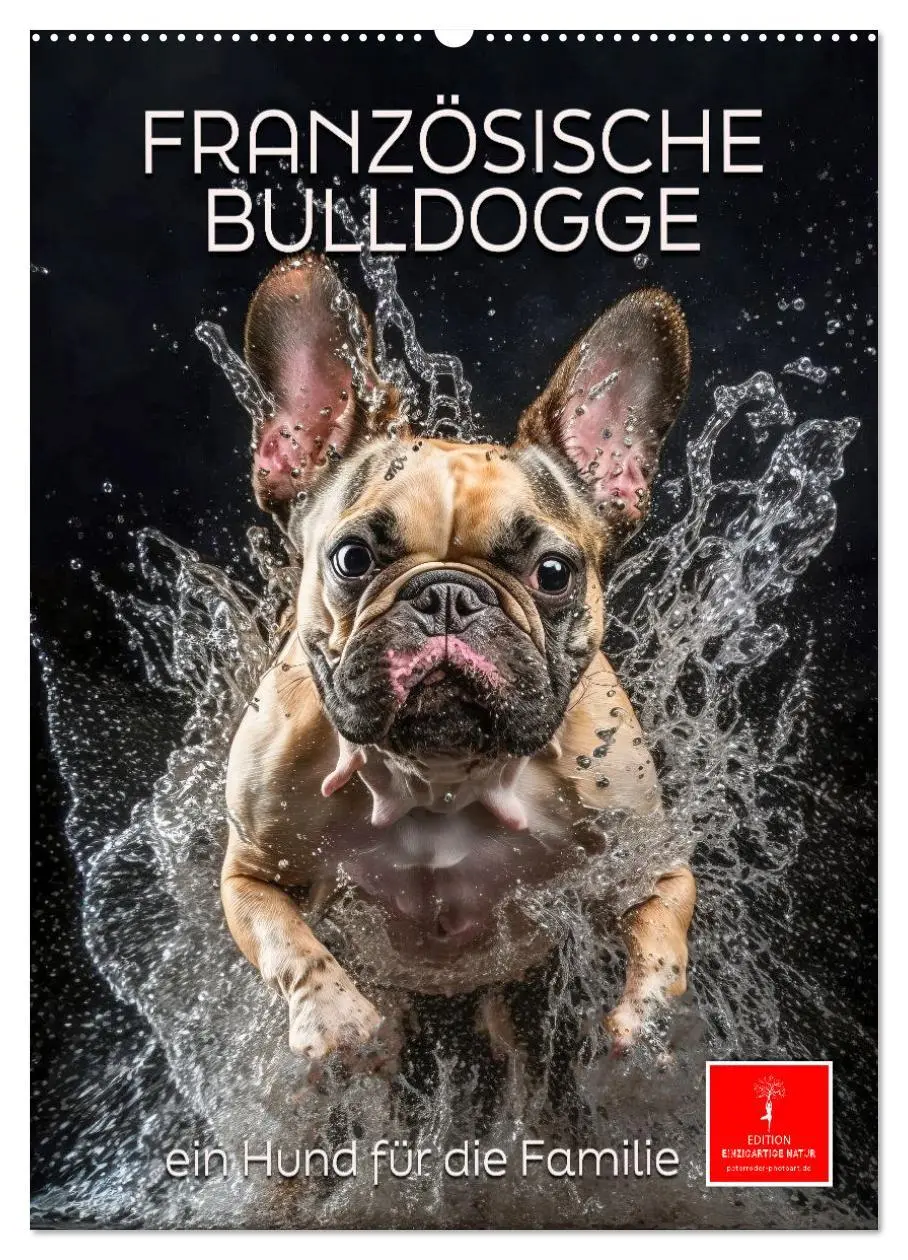 Cover: 9783516326055 | Französische Bulldogge - ein Hund für die Familie (Wandkalender...