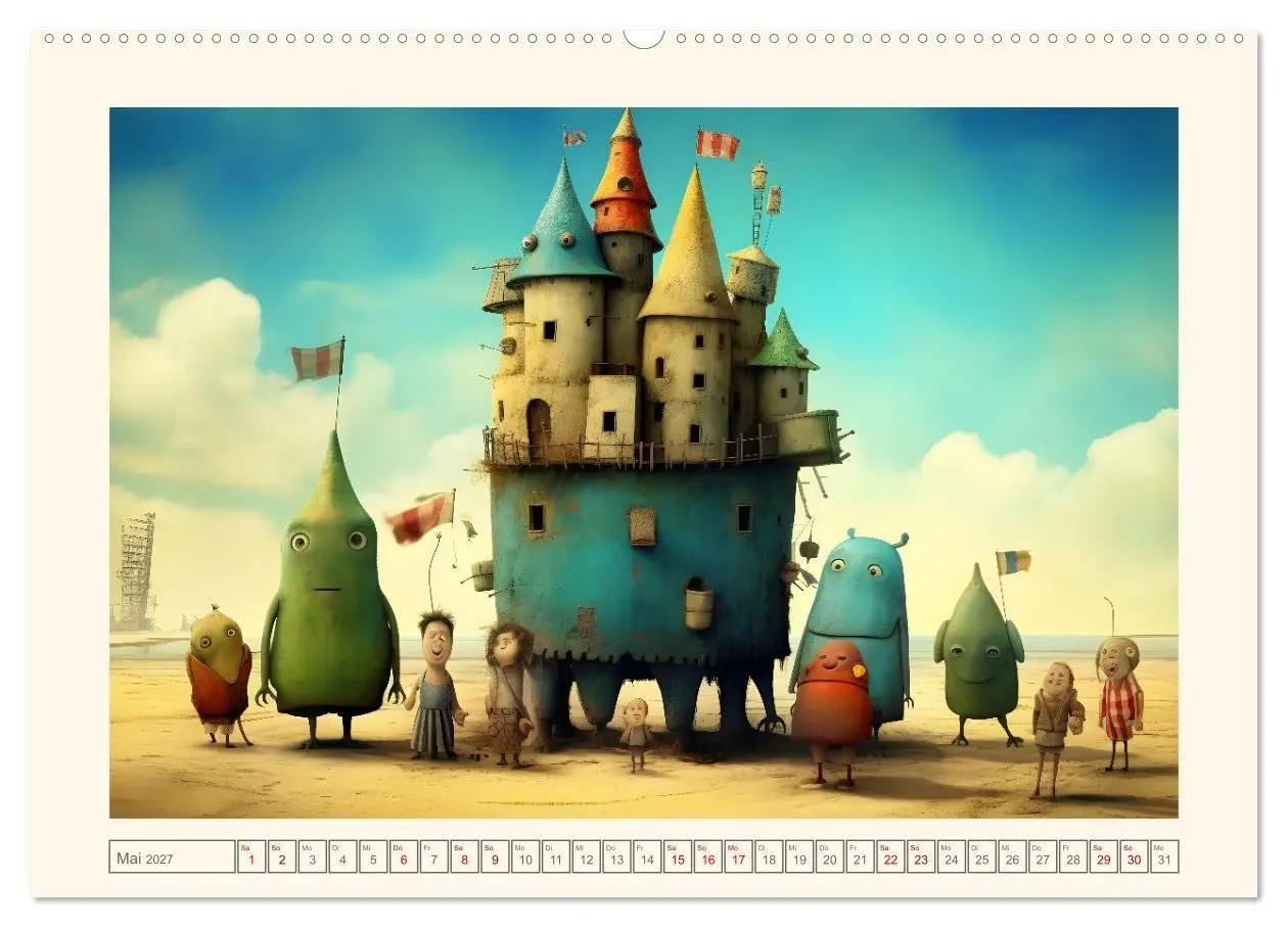 Bild: 9783569276055 | Fabelhafte fremde Welten (Wandkalender 2027 DIN A2 quer), CALVENDO...