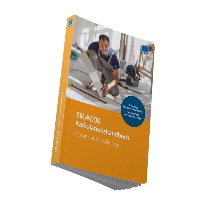 Cover: 9783811106055 | SIRADOS Kalkulationshandbuch Fliesen- und Bodenleger | Taschenbuch