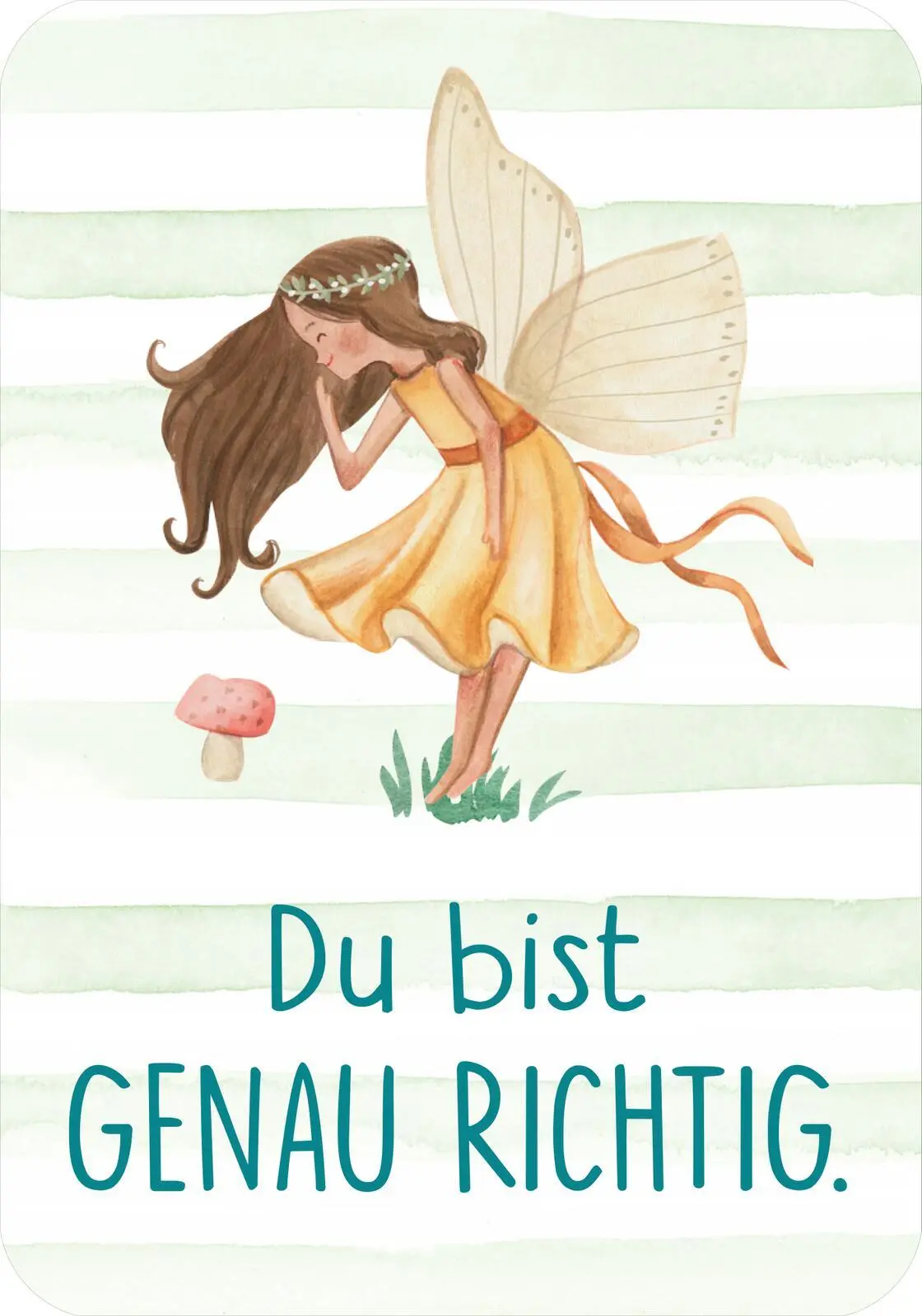 Bild: 9783845866055 | Mutmachkarten - Einhorn (Aquarelloptik) | Taschenbuch | 50 S. | 2025