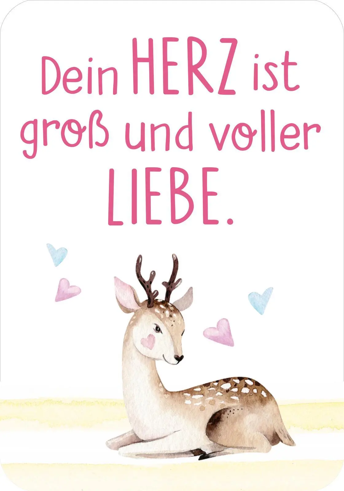 Bild: 9783845866055 | Mutmachkarten - Einhorn (Aquarelloptik) | Taschenbuch | 50 S. | 2025