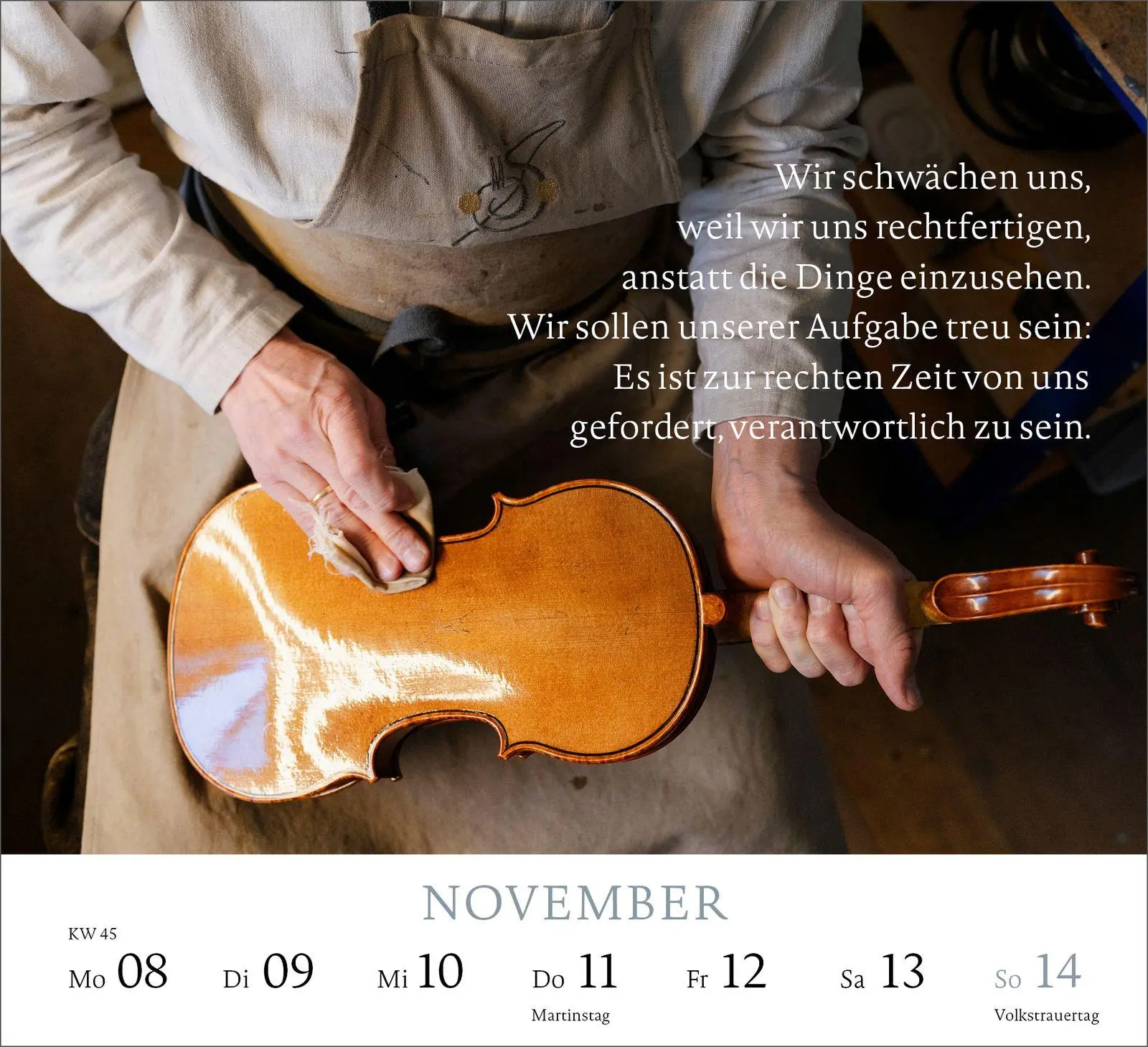 Bild: 4251693906155 | Wochenkalender 2027: In Resonanz | Martin Schleske | Kalender | 108 S.