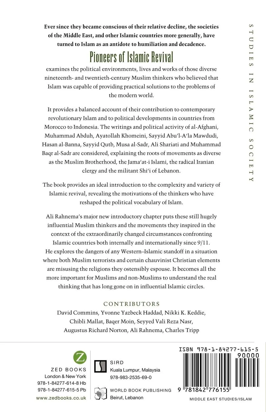 Rückseite: 9781842776155 | Pioneers of Islamic Revival | Ali Rahnema | Taschenbuch | Englisch