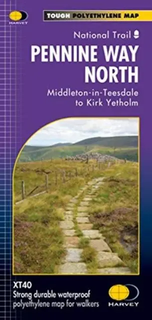 Cover: 9781851376155 | Pennine Way North | Middleton-in-Teesdale to Kirk Yetholm | Englisch