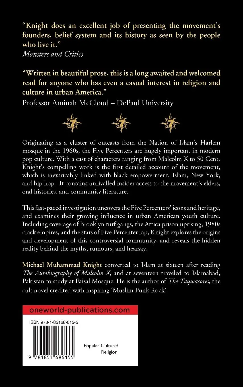 Rückseite: 9781851686155 | The Five Percenters | Islam, Hip-Hop and the Gods of New York | Knight