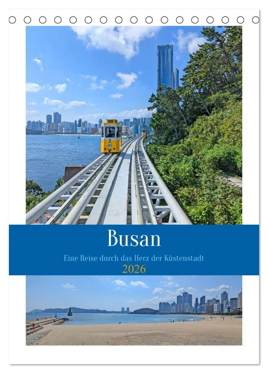 Cover: 9783516246155 | Busan - Eine Reise durch das Herz der Küstenstadt (Tischkalender...