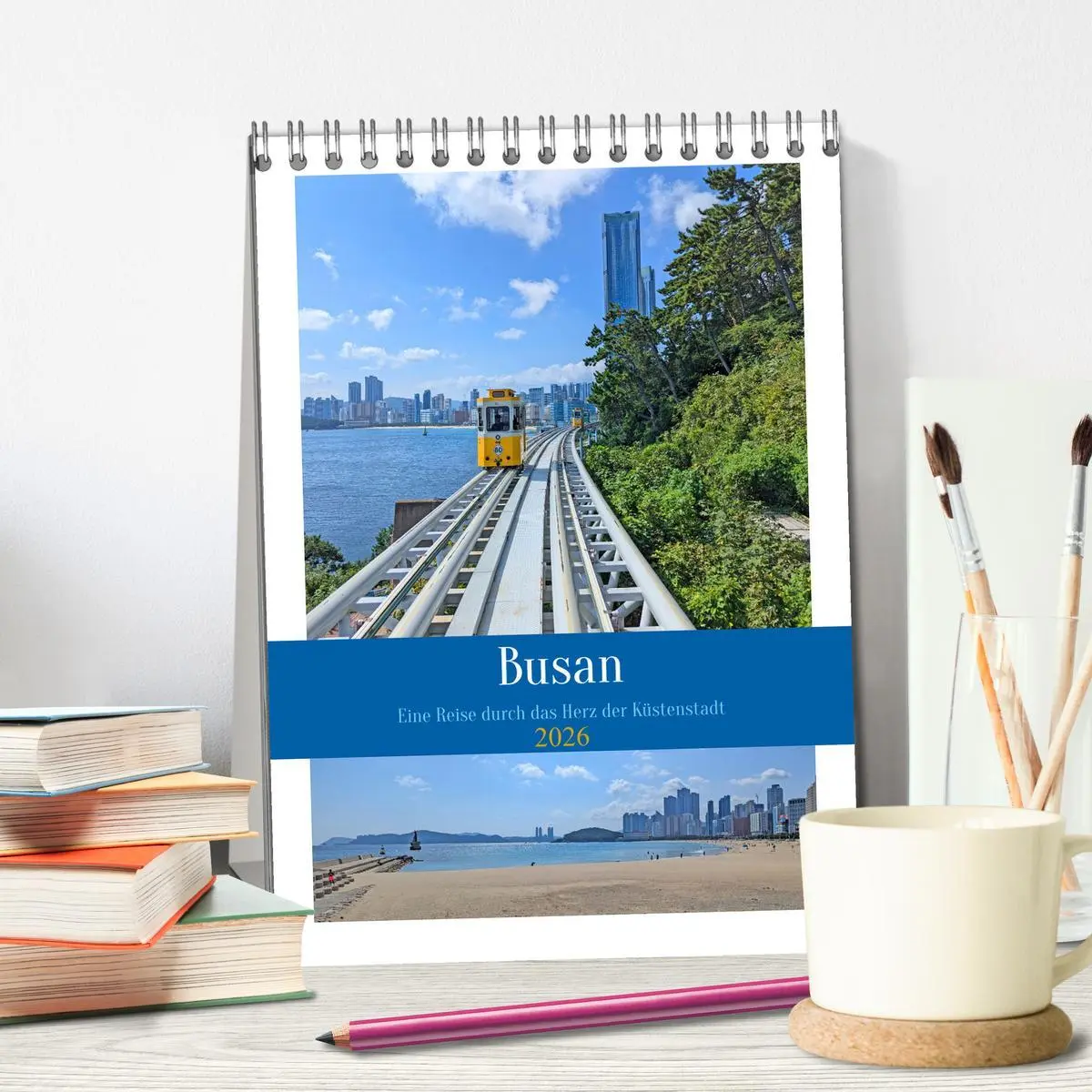Bild: 9783516246155 | Busan - Eine Reise durch das Herz der Küstenstadt (Tischkalender...