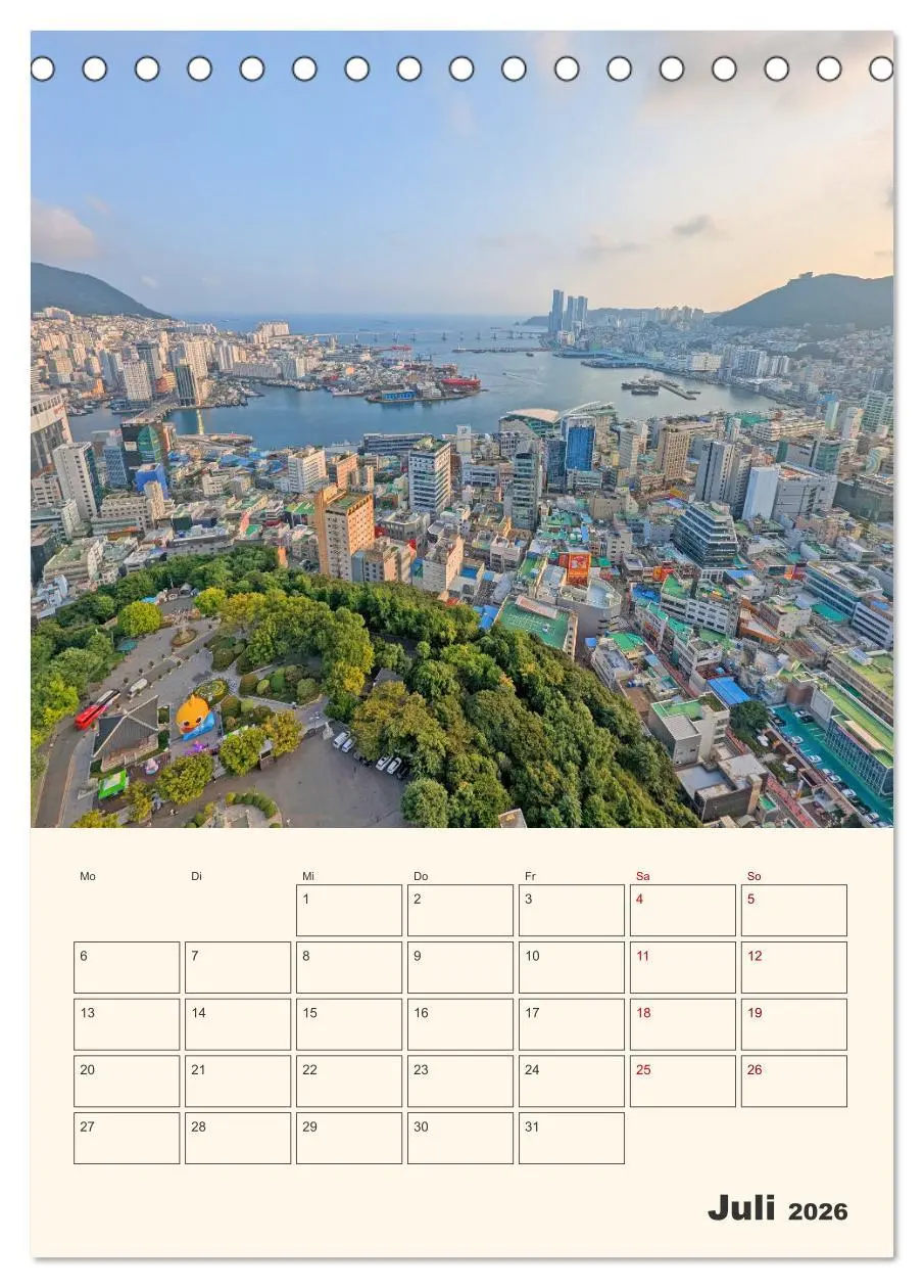 Bild: 9783516246155 | Busan - Eine Reise durch das Herz der Küstenstadt (Tischkalender...