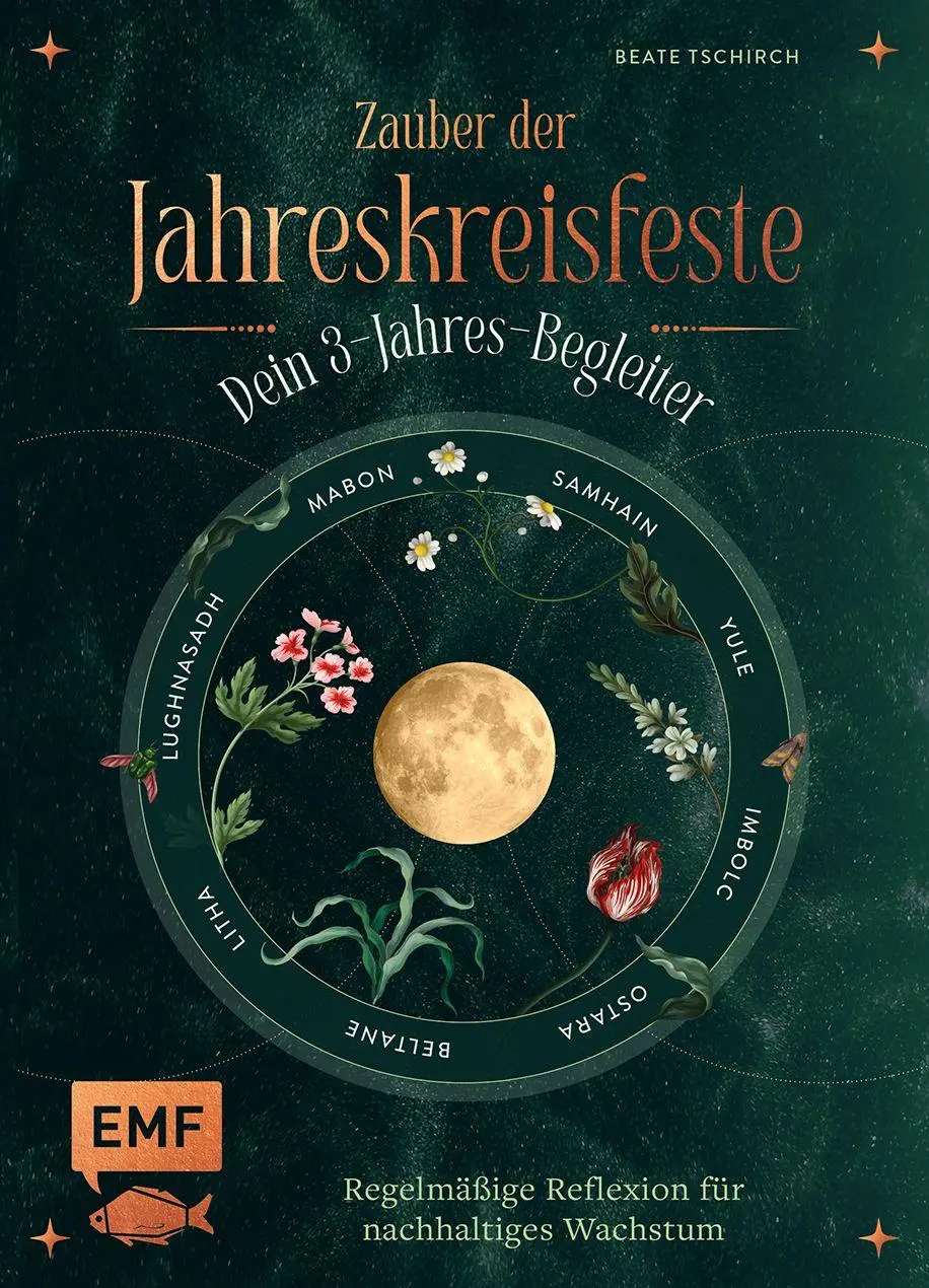 Cover: 9783745936155 | Zauber der Jahreskreisfeste - Dein 3-Jahres-Begleiter | Beate Tschirch