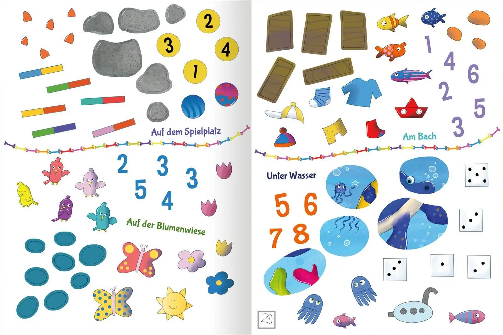Bild: 9783845856155 | Stickern &amp; Rätseln - Dinosaurier | Löse die Rätsel mit Stickern | Buch