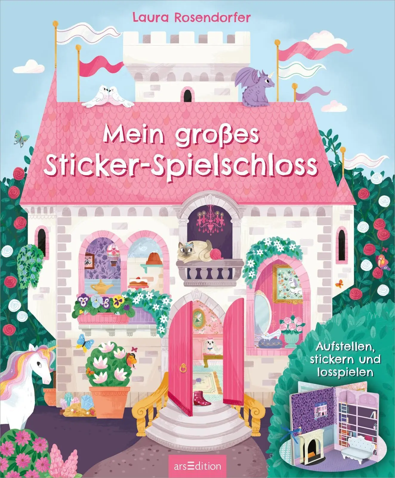 Bild: 4014489136255 | Mein großes Sticker-Spielschloss | Aufstellen, stickern und losspielen