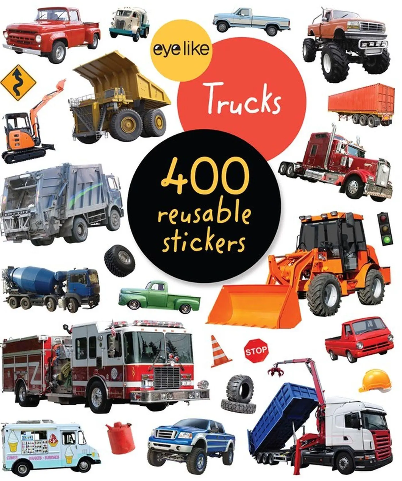 Cover: 9781523506255 | EyeLike Stickers: Trucks | Workman Publishing | Broschüre | Geheftet
