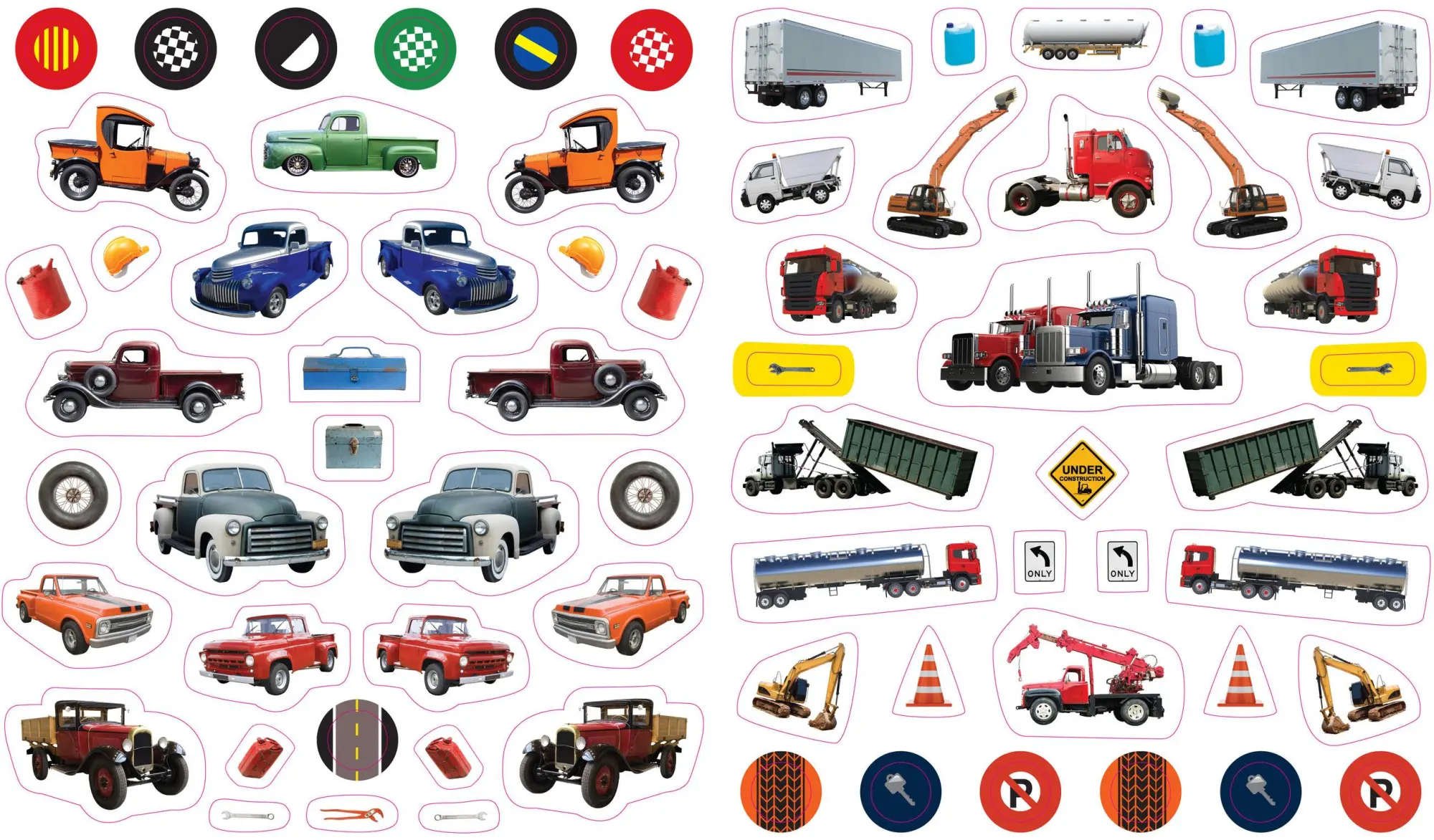 Bild: 9781523506255 | EyeLike Stickers: Trucks | Workman Publishing | Broschüre | Geheftet
