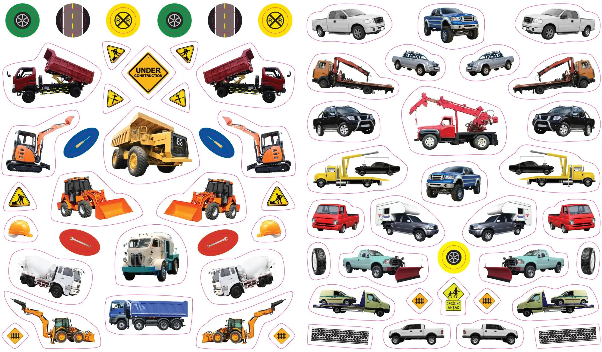 Bild: 9781523506255 | EyeLike Stickers: Trucks | Workman Publishing | Broschüre | Geheftet