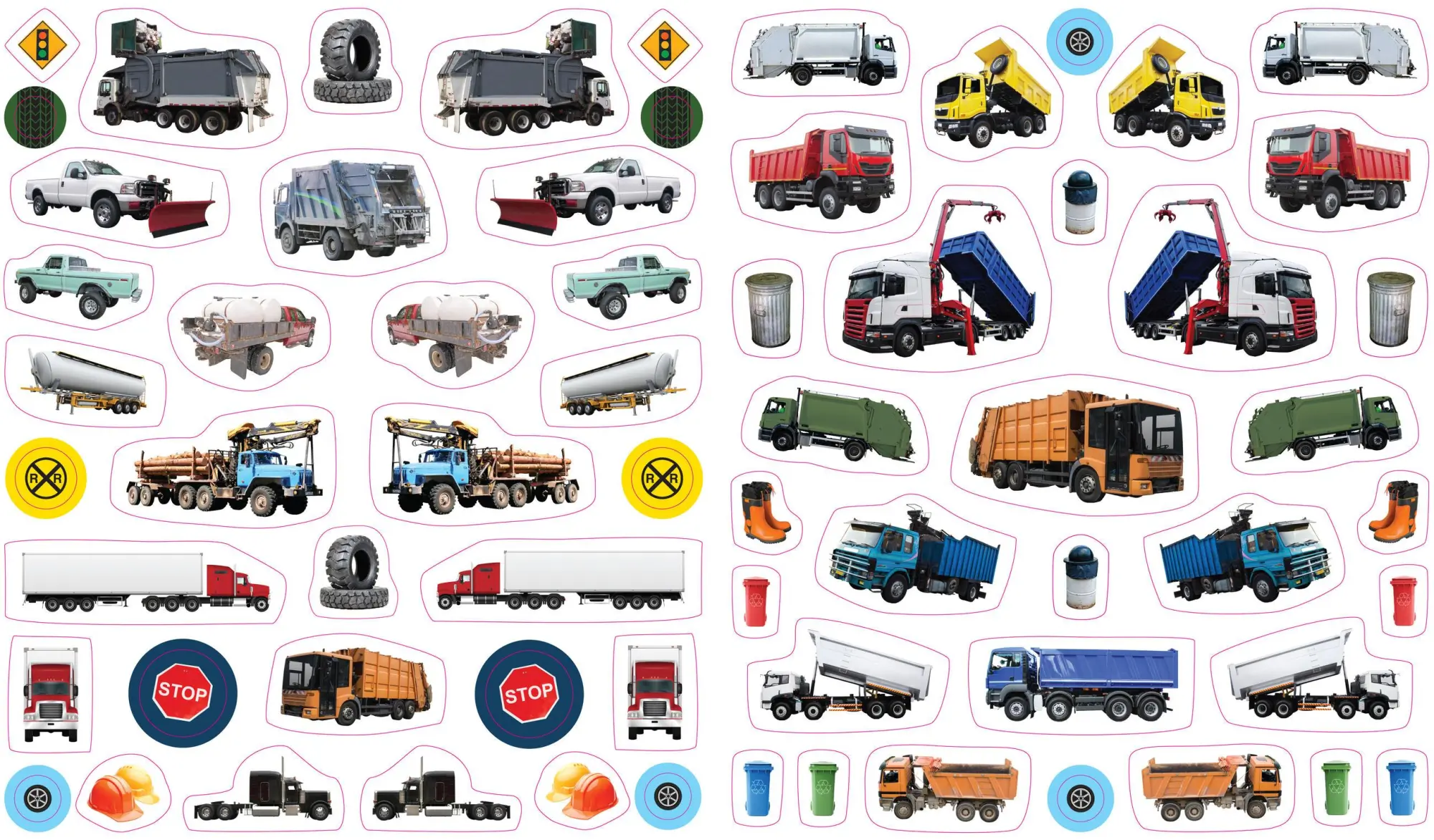 Bild: 9781523506255 | EyeLike Stickers: Trucks | Workman Publishing | Broschüre | Geheftet