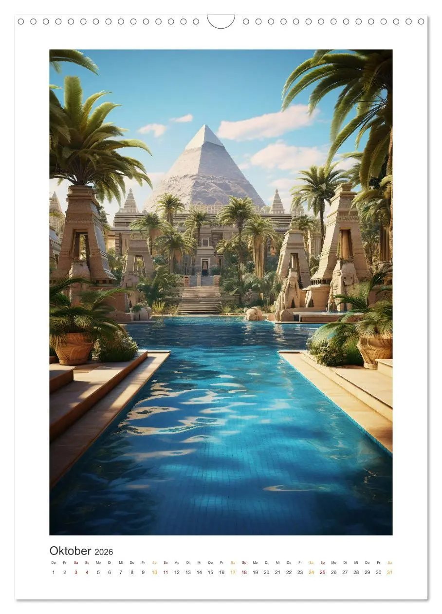 Bild: 9783516306255 | Im alten Ägypten (Wandkalender 2026 DIN A3 hoch), CALVENDO...