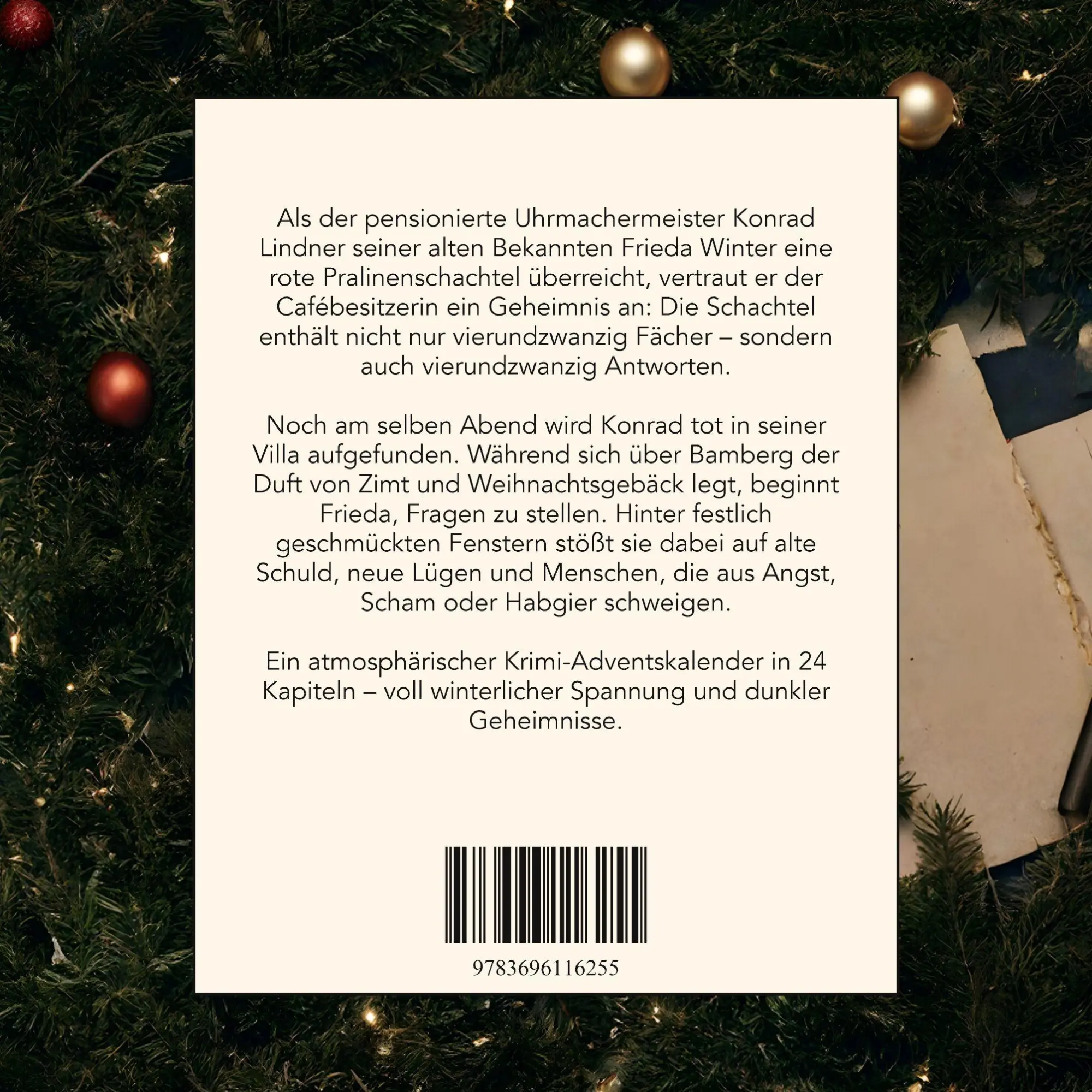 Rückseite: 9783696116255 | Mord in Bamberg | Der Krimi-Adventskalender in 24 Akten | Marie Meier