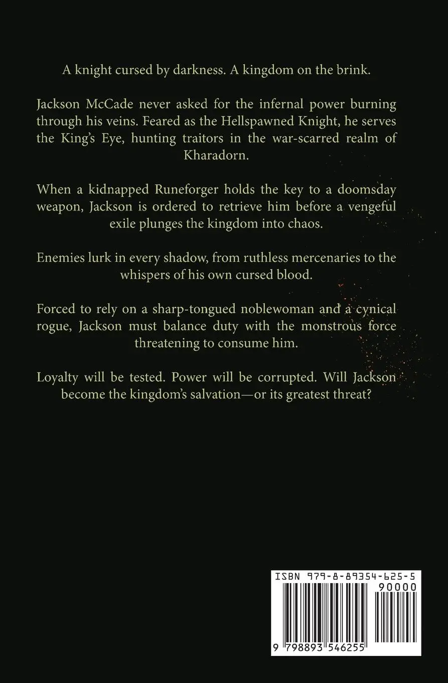 Rückseite: 9798893546255 | The Hellspawned Knight | Michael Todd (u. a.) | Taschenbuch | Englisch