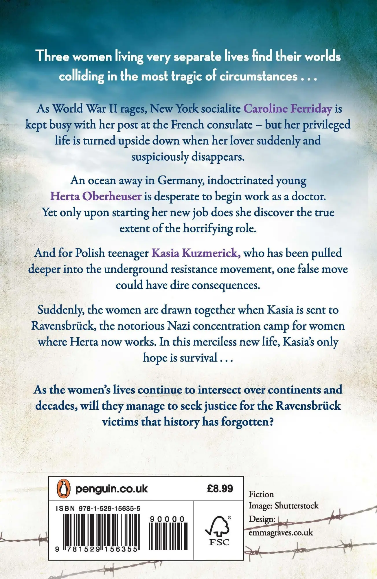 Rückseite: 9781529156355 | The Lilac Girls of Ravensbrück | Martha Hall Kelly | Taschenbuch