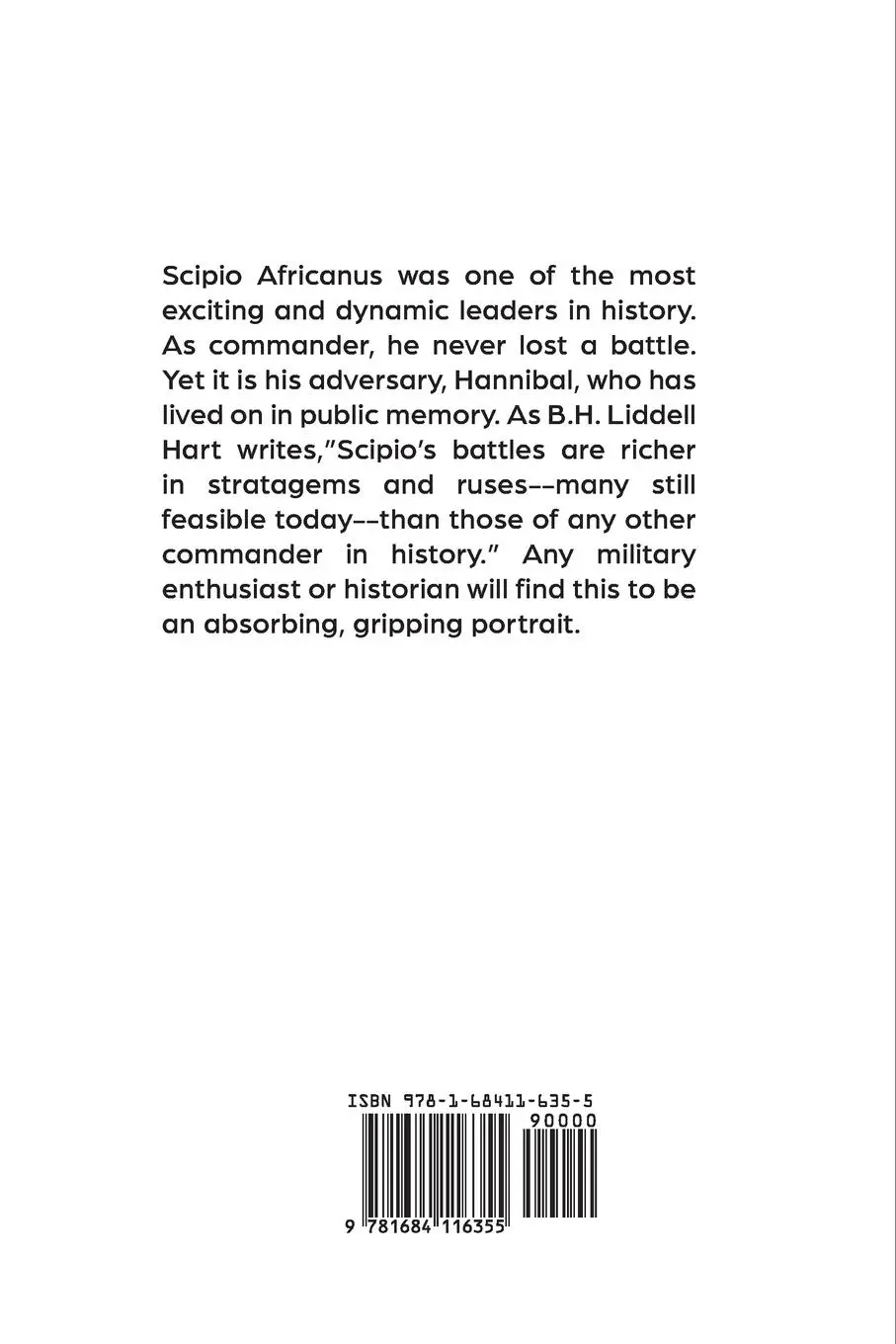 Rückseite: 9781684116355 | Scipio Africanus | Greater Than Napoleon | B. H. Liddell Hart | Buch