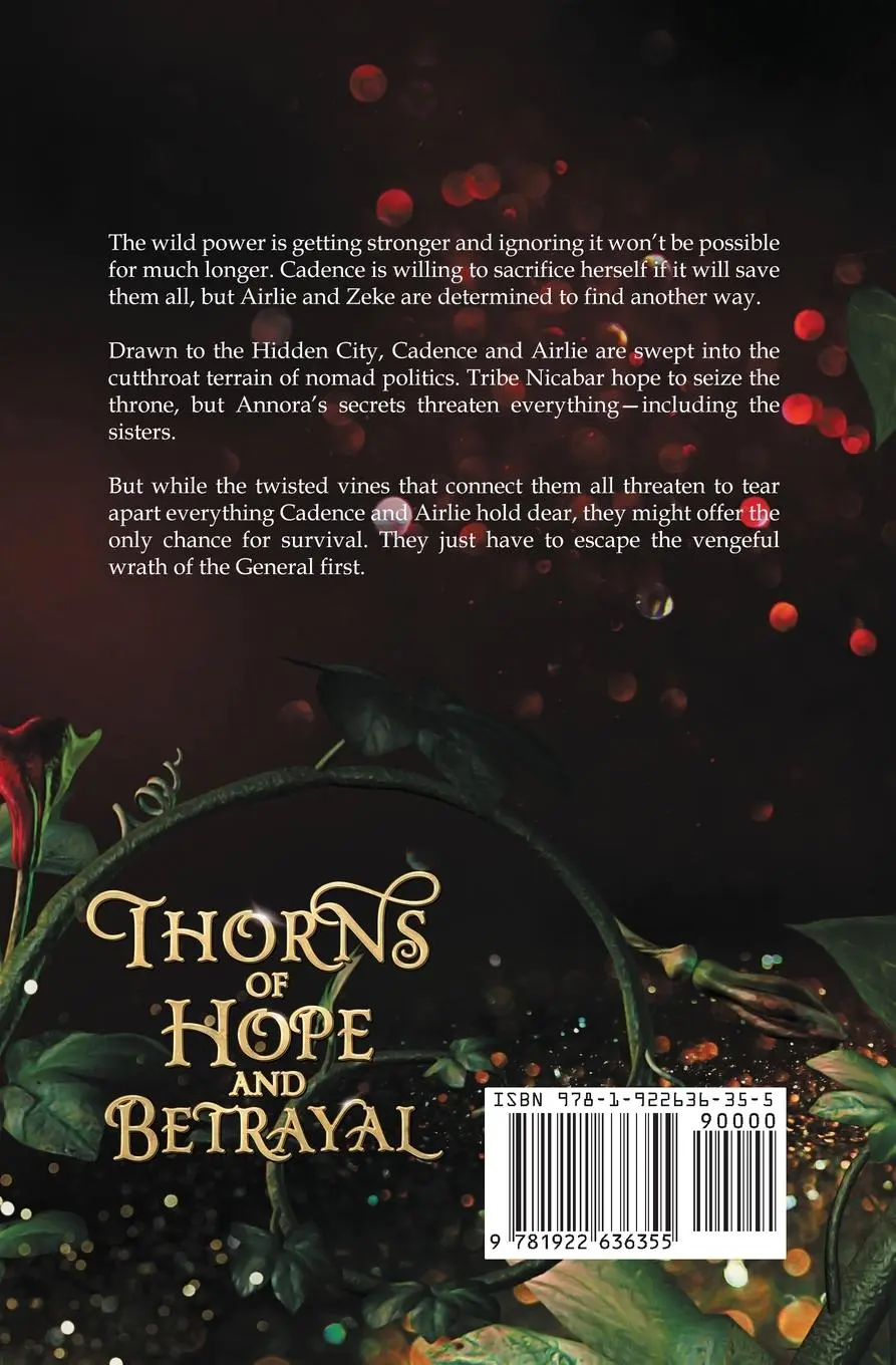 Rückseite: 9781922636355 | Thorns of Hope and Betrayal | Melanie Cellier | Taschenbuch | Englisch