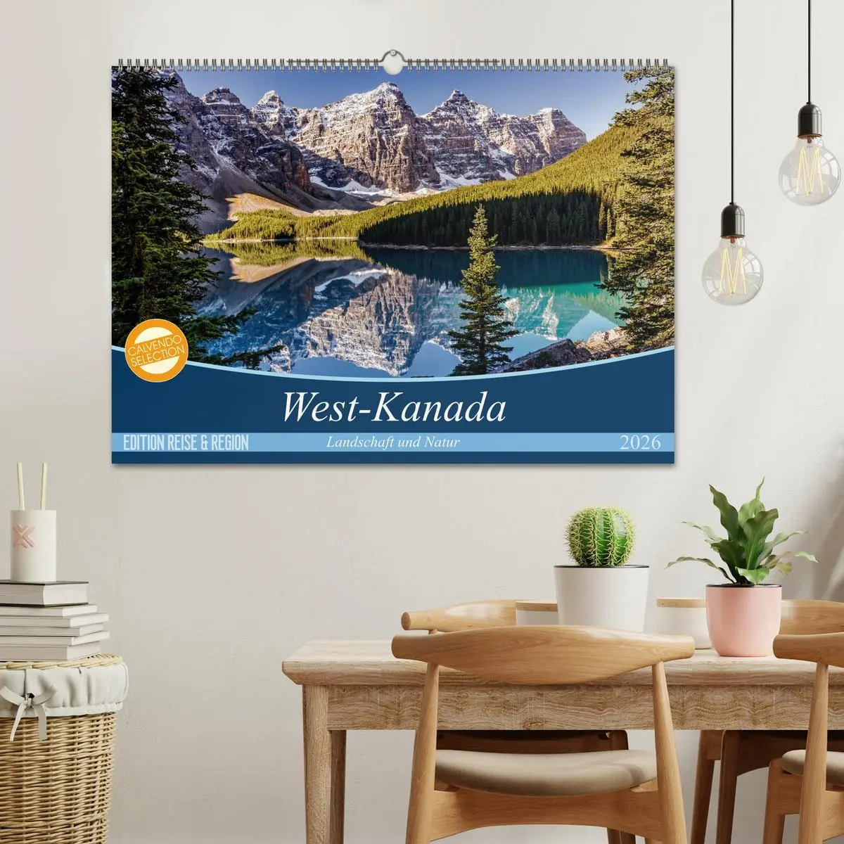 Bild: 9783516226355 | West-Kanada (Wandkalender 2026 DIN A2 quer), CALVENDO Monatskalender