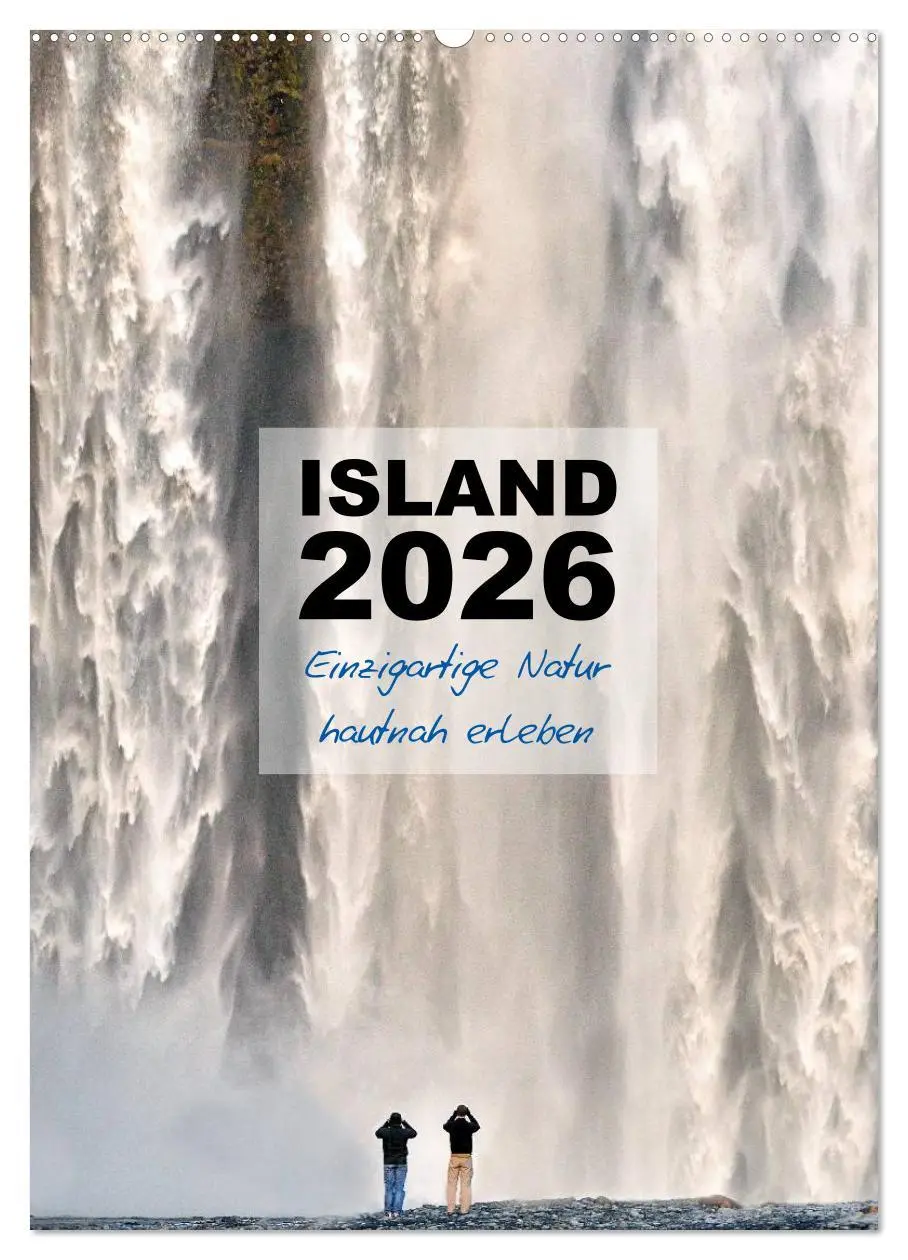 Cover: 9783516466355 | Island 2026 - Einzigartige Natur hautnah erleben (Wandkalender 2026...