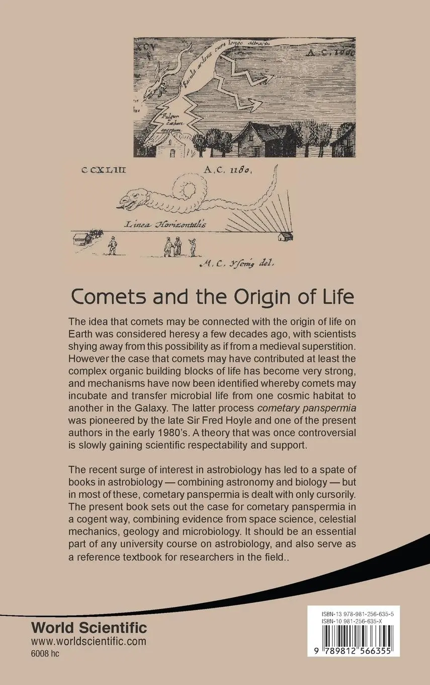 Rückseite: 9789812566355 | COMETS AND THE ORIGIN OF LIFE | Janaki Wickramasinghe Et Al | Buch