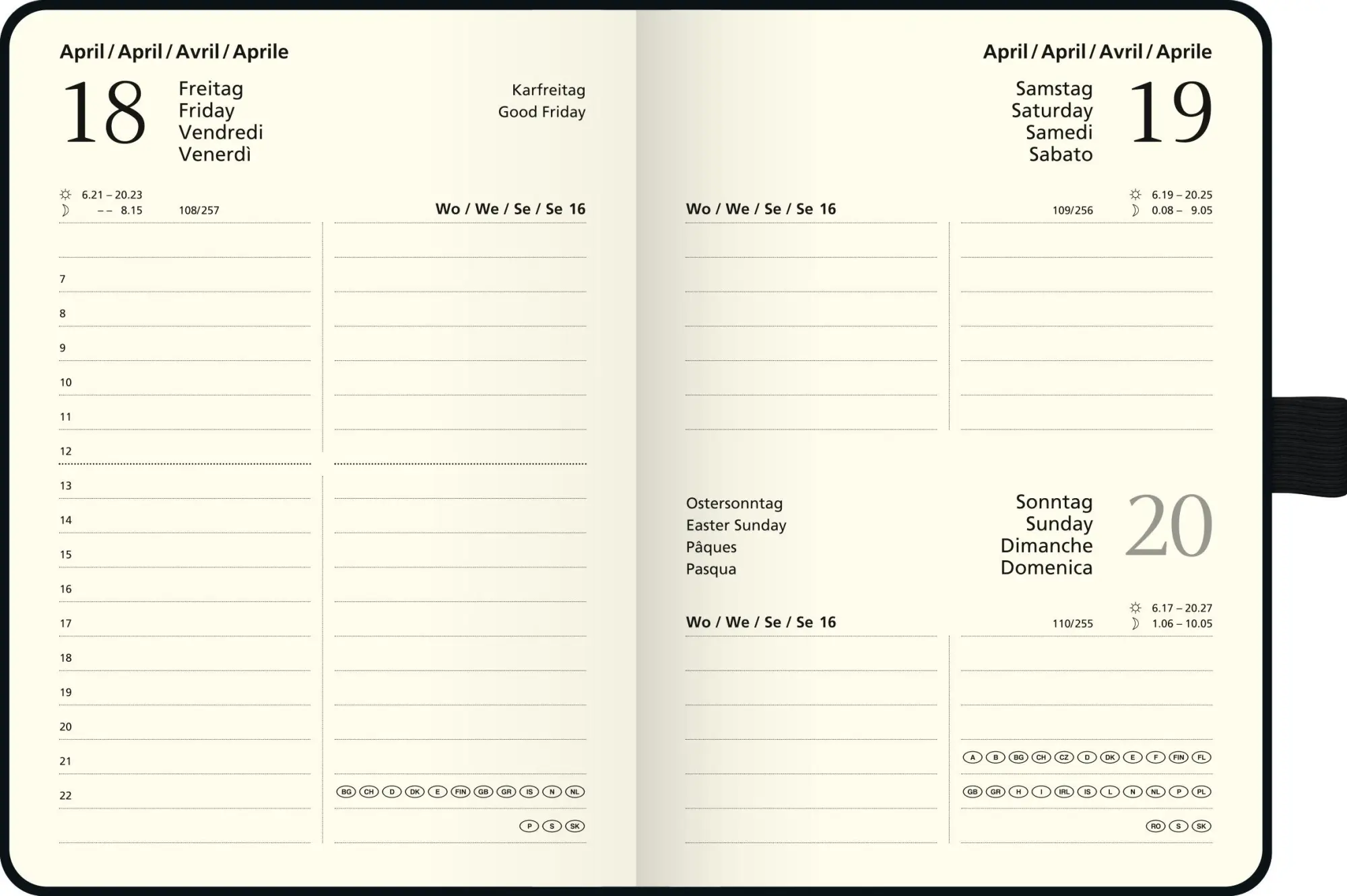 Bild: 4061947146455 | BRUNNEN 1073666906 Taschenkalender Kompagnon Mod. 736 66 2026 A6,...