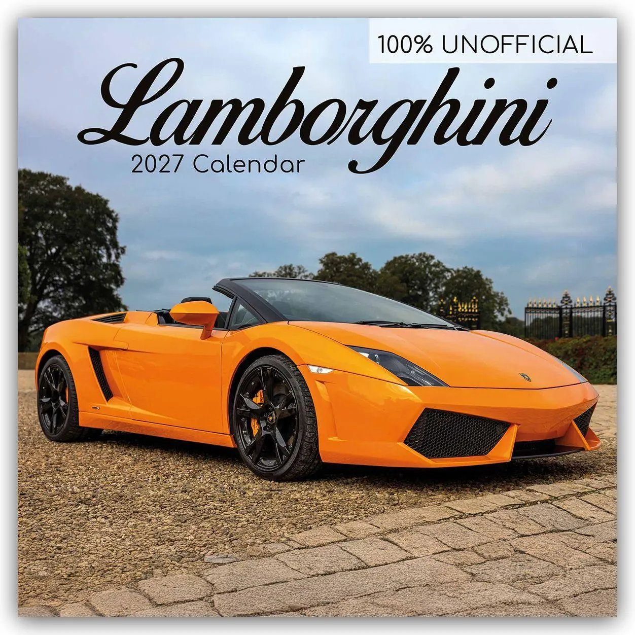Cover: 9781805976455 | Lamborghini 2027 - 16-Monatskalender | The Gifted | Kalender | 28 S.