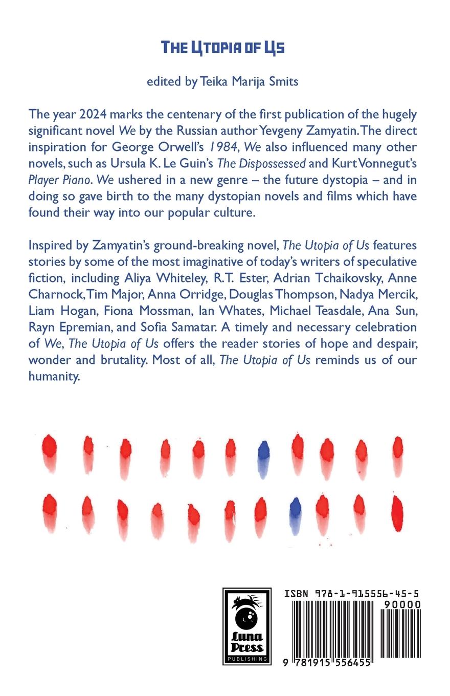 Rückseite: 9781915556455 | The Utopia of Us | An anthology inspired by Yevgeny Zamyatin's We