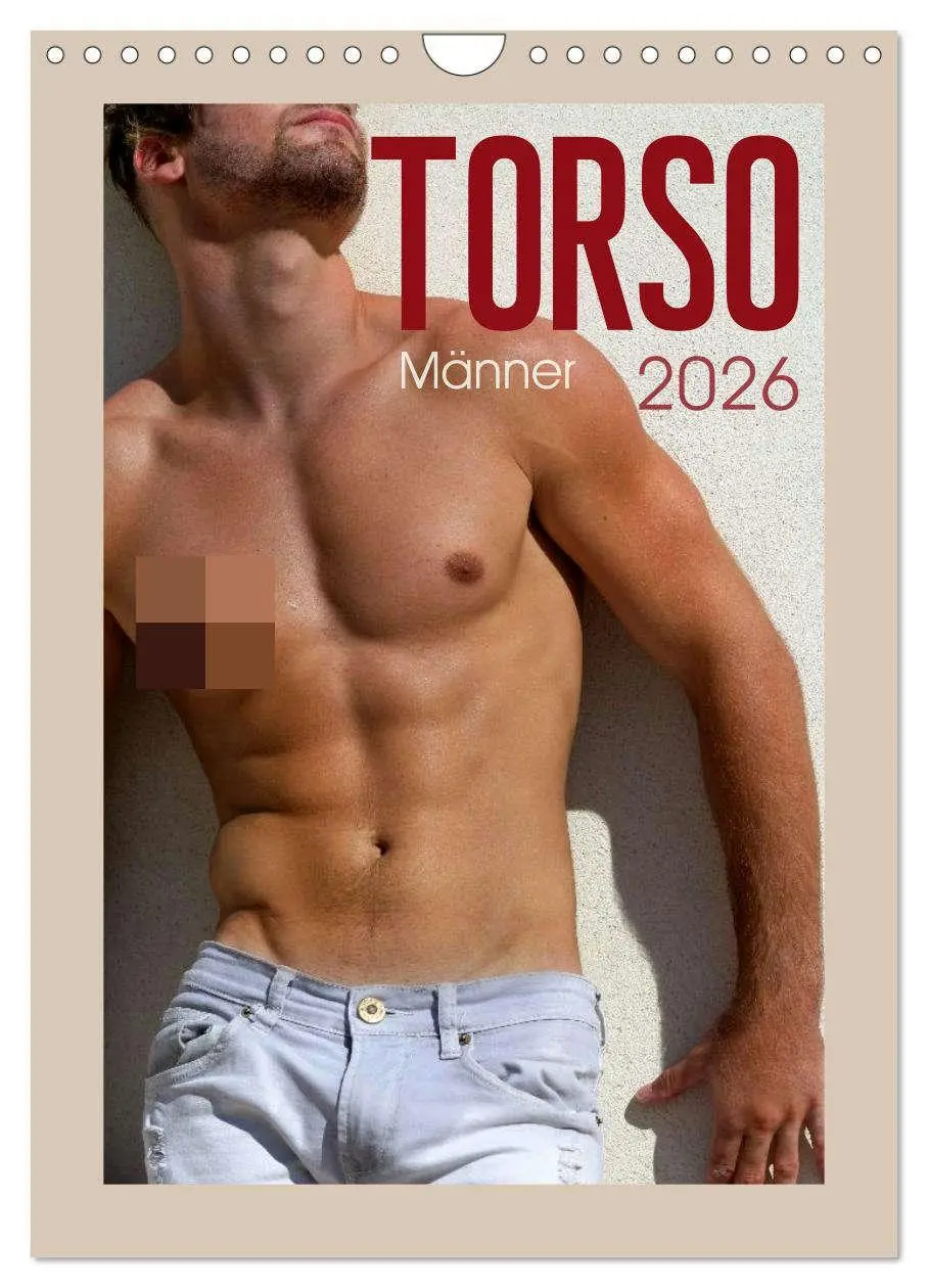 Cover: 9783457296455 | Torso - Männer 2026 (Wandkalender 2026 DIN A4 hoch), CALVENDO...