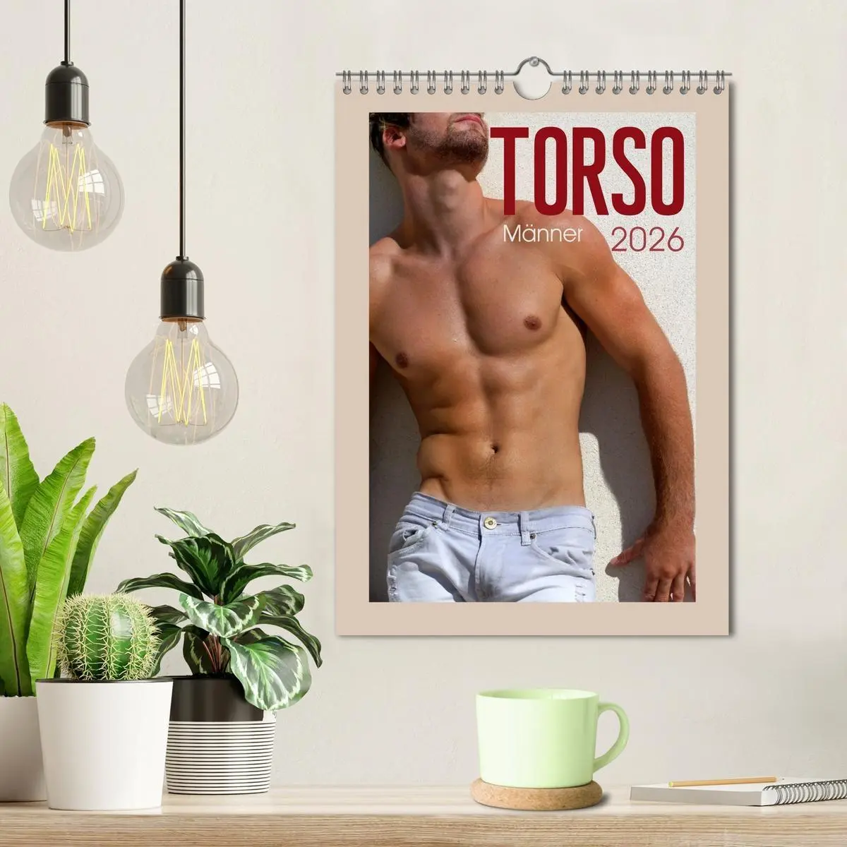 Bild: 9783457296455 | Torso - Männer 2026 (Wandkalender 2026 DIN A4 hoch), CALVENDO...