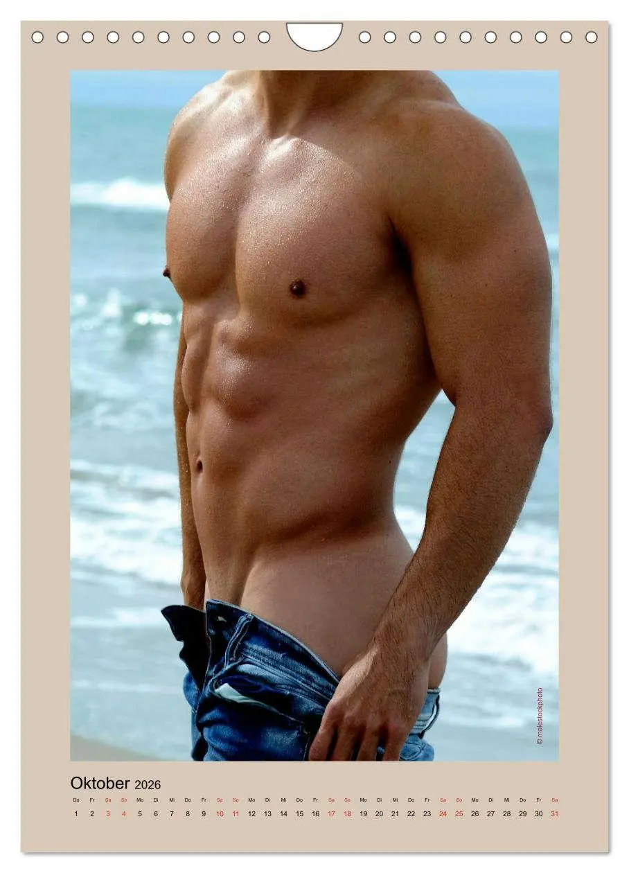 Bild: 9783457296455 | Torso - Männer 2026 (Wandkalender 2026 DIN A4 hoch), CALVENDO...