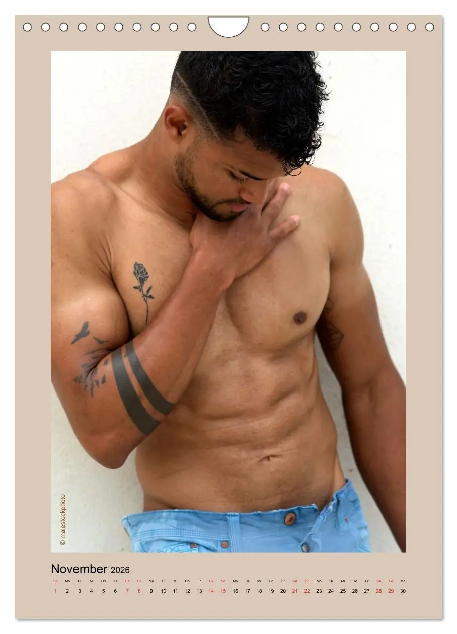 Bild: 9783457296455 | Torso - Männer 2026 (Wandkalender 2026 DIN A4 hoch), CALVENDO...