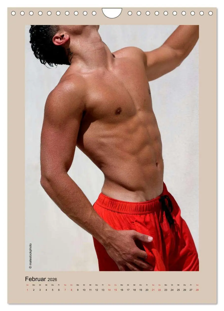 Bild: 9783457296455 | Torso - Männer 2026 (Wandkalender 2026 DIN A4 hoch), CALVENDO...