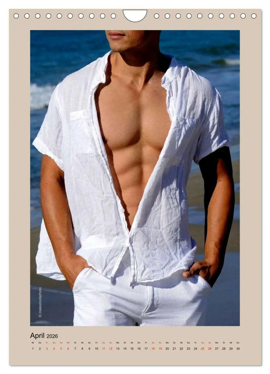 Bild: 9783457296455 | Torso - Männer 2026 (Wandkalender 2026 DIN A4 hoch), CALVENDO...
