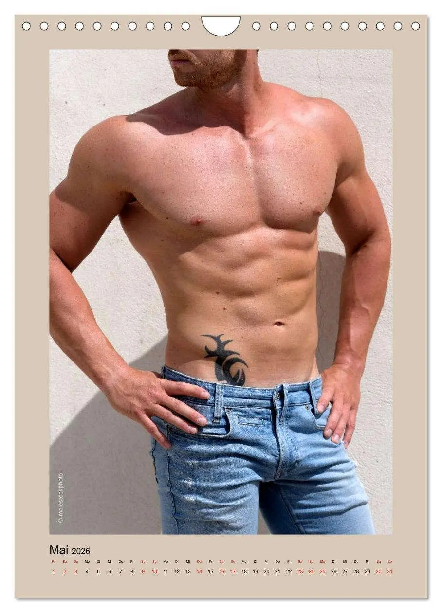 Bild: 9783457296455 | Torso - Männer 2026 (Wandkalender 2026 DIN A4 hoch), CALVENDO...